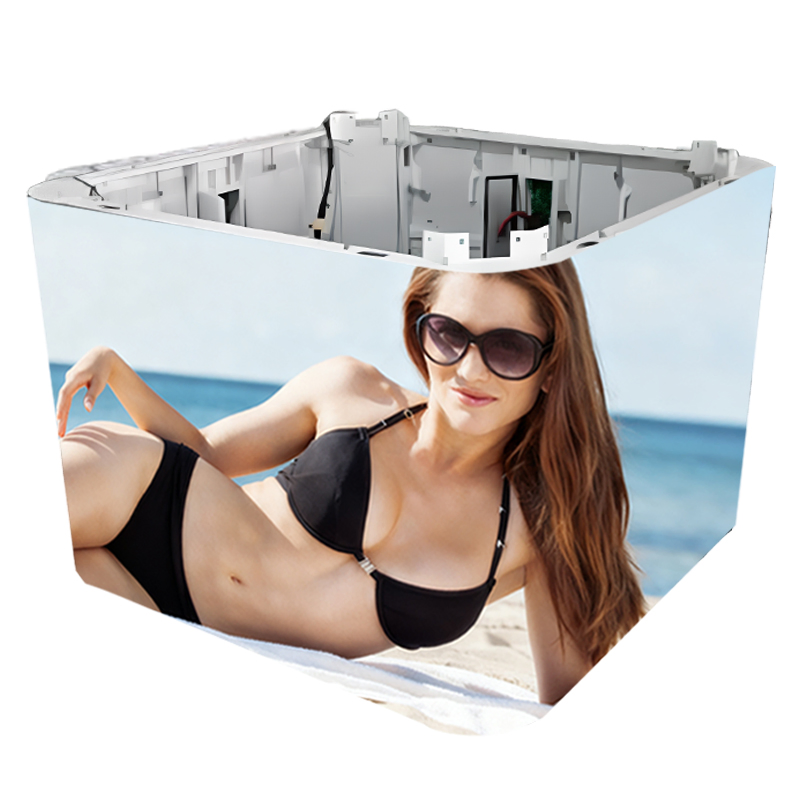 Outdoor Waterproof Aluminum Profile LED P4.4/P5.7/P8/P10 Front Service LED Sign for Advertising