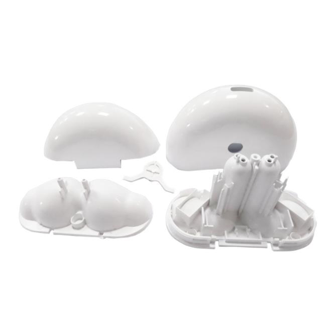 Transparent Molded Plastic Shell for Wireless Earphone Earbuds Full Protect