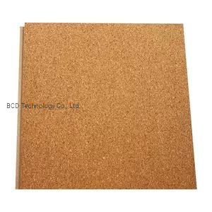 Custom Self-Adhesive Click Lock Cork Floor Yoga Studio Gym Insulated Cork Floor Soundproof