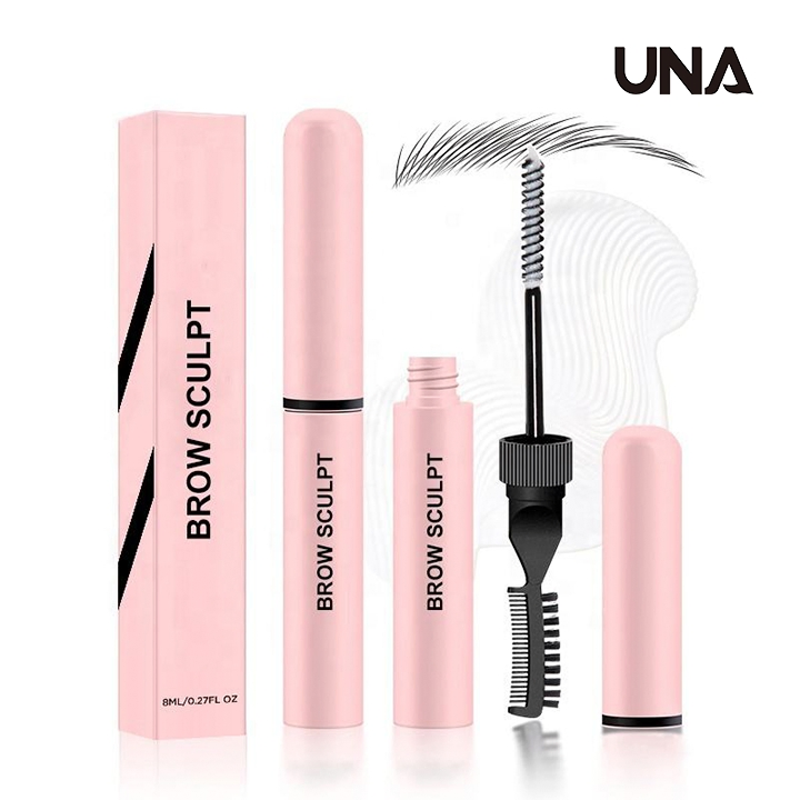 Customization Cruelty Free Organic Brows Freeze Lift Long Lasting Vegan Strong Natural Clear Brow Gel Private Label Brow Sculpt