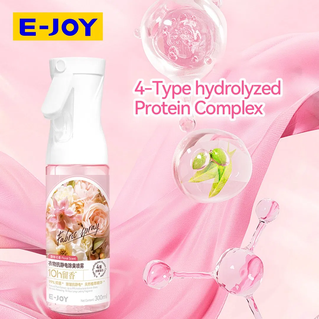 Anti-Static Fragrance Spray for Clothes with Long-Lasting Scent and Multi-Surface Stain Removal