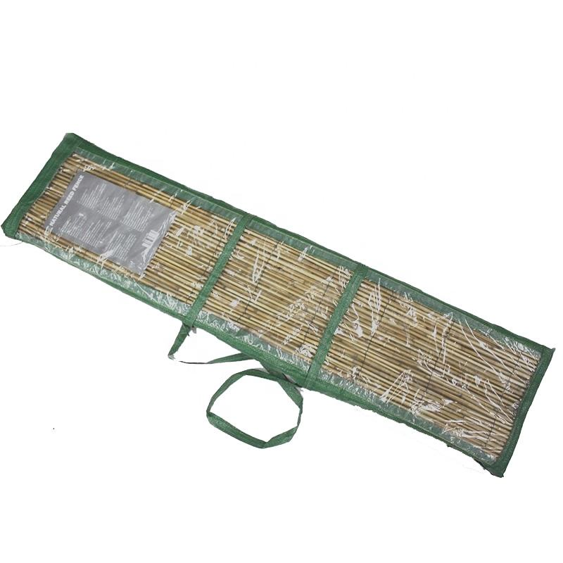 2m Outdoor Reed Fence Panel Artificial Reed Screen Garden Decoration/Security Fence for Landscape