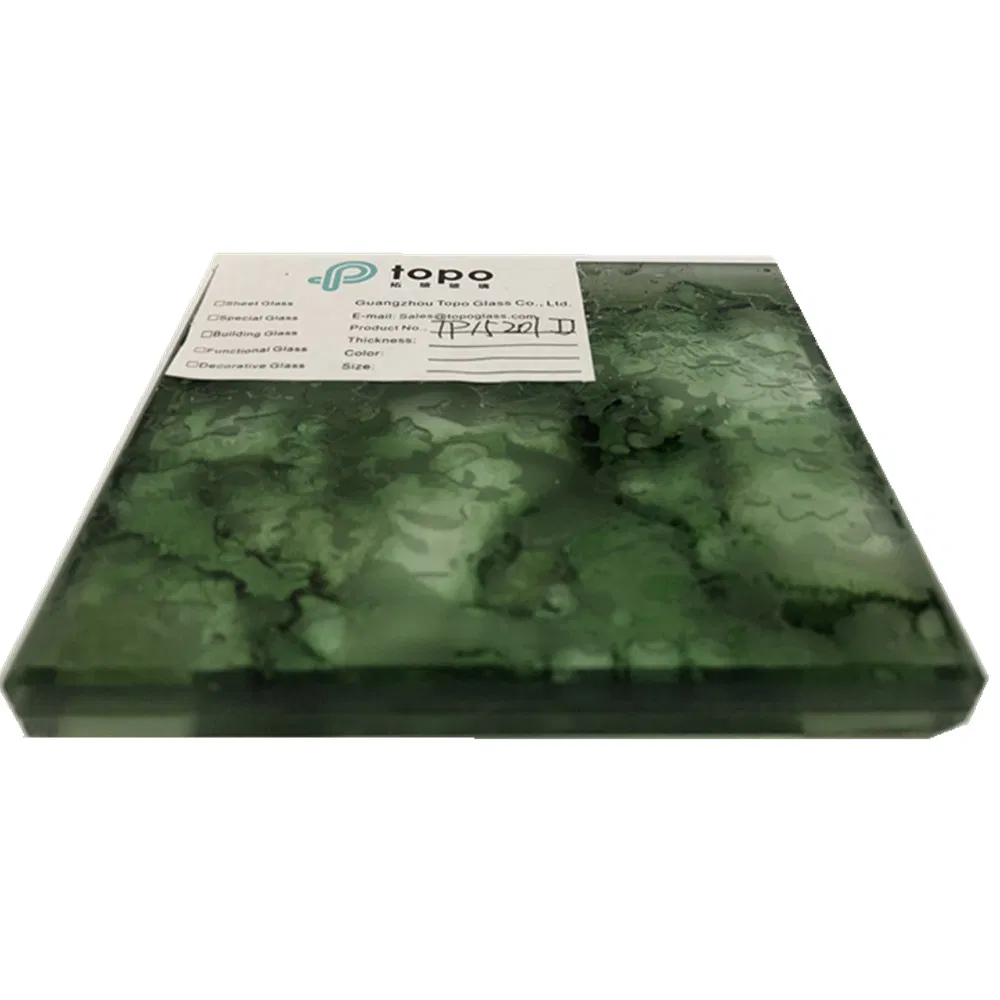 10mm Laminated Jade Wire Construction Glass (PLW-TP)