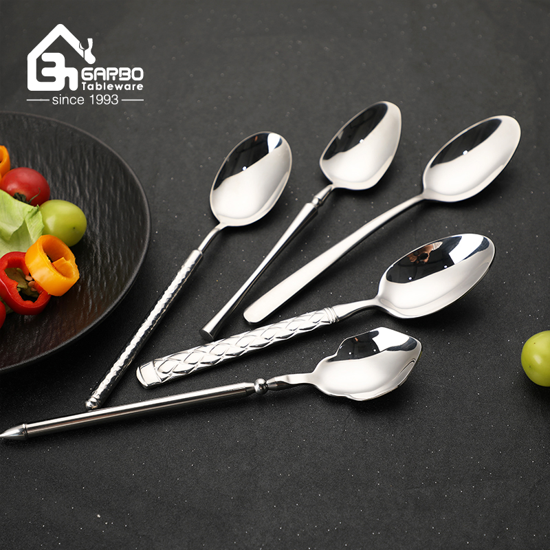 Premium Stainless Steel Steak Dinner Cutlery with Creative Engraved Handle