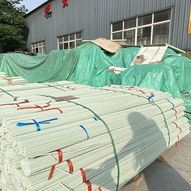 Pultruded Fiberglass Rods Automotive Composite Manufacturing Structural Industrial Engineering Supply