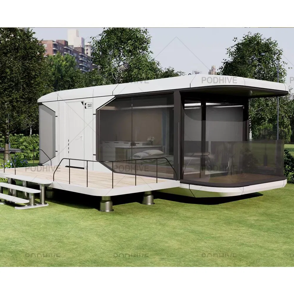 Outdoor Eco Capsule House Luxury Pod Space Capsule Hotel Capsule Room Prefab Apple Cabin Camping Pod