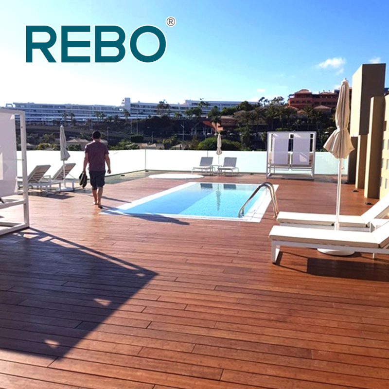 Инженерная паркетная доска из бамбука Strand Woven