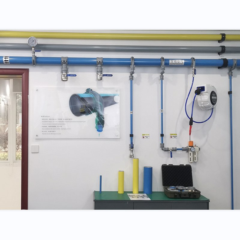 Anti Corrosion Aluminum Alloy Compressed Air Vacuum Gas Fluid Pipe