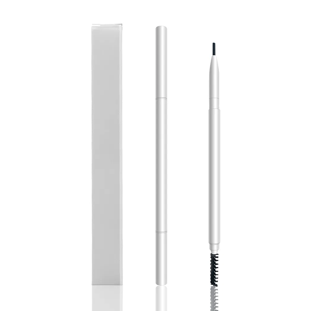 Waterproof Long Lasting Black White Rose Gold Eyebrow Pencil Ultra-Thin Eyebrow Pencil