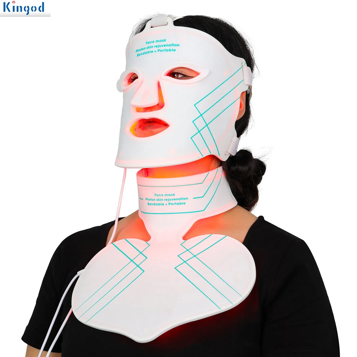 Red Light Therapy Mask Set Skin Care Device for Skin Rejuvenation