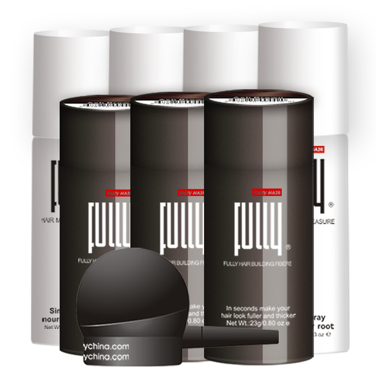 Fully OEM Fiber Lock Holding Hair Spray by Mini Hair Building Fibers