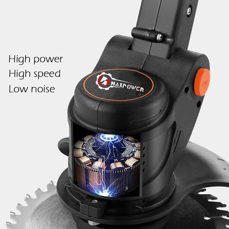 21V Cordless Trimmer Garden Trimming Machine Lithium Battery Grass Cutter TM-Gt302li