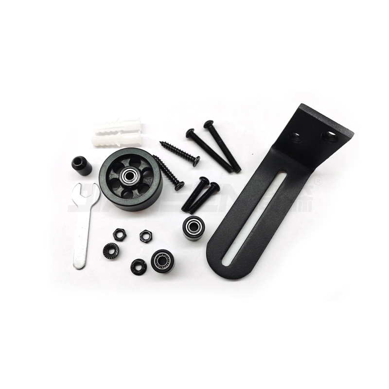 Ball Bearing Design Adjustable Wall Mount Roller Guide Hardware