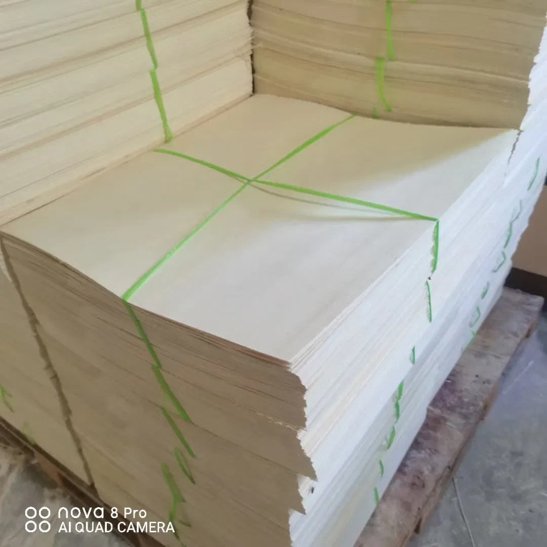 Natural Poplar Wood Core Veneer for Plywood Cheese Box
