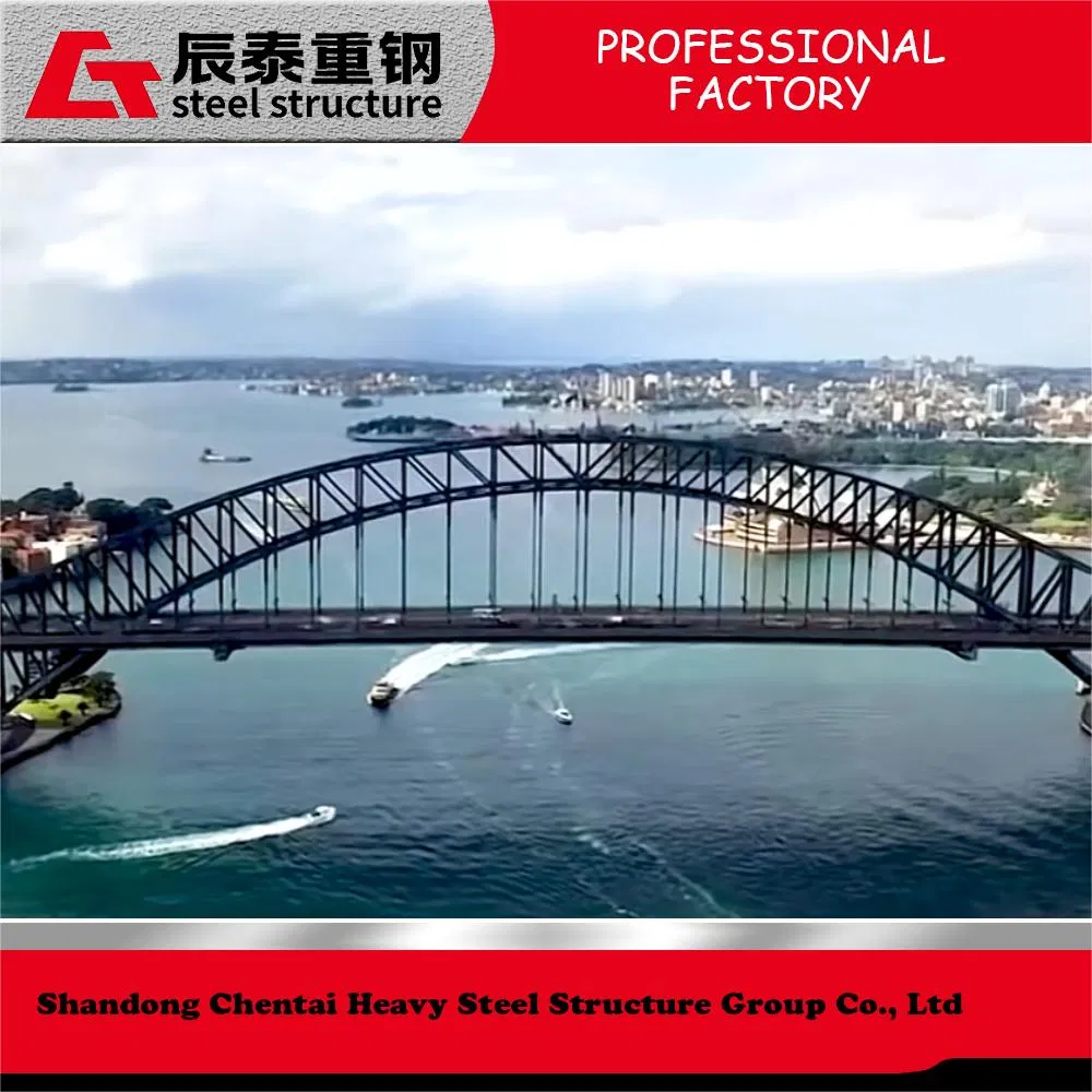 Multi-Storey Industrial Building Portable Steel Structure Long Span Bridge with High Quality