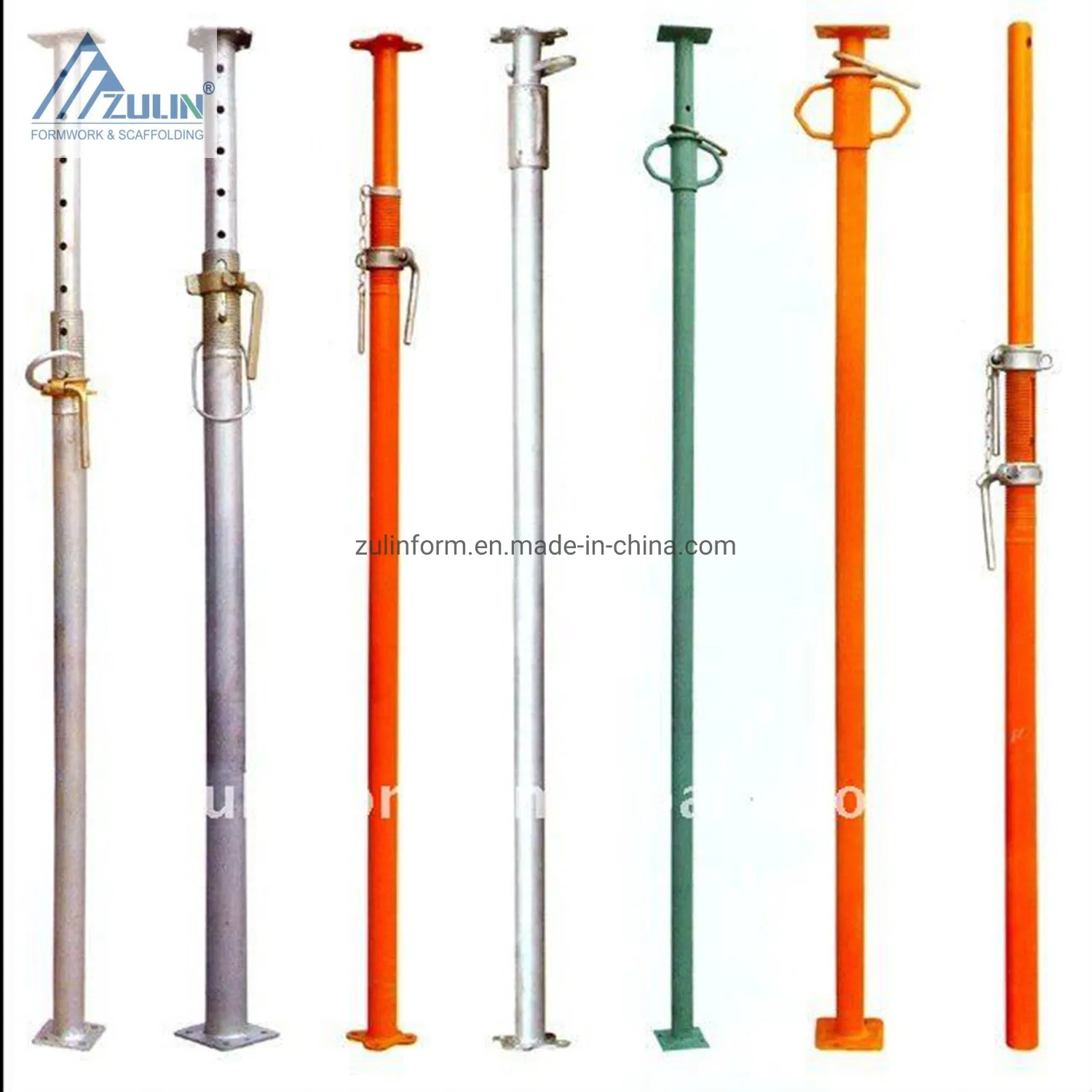 Formwork Construction Accessories Adjustable Steel Shoring Floor Prop for Scaffolding