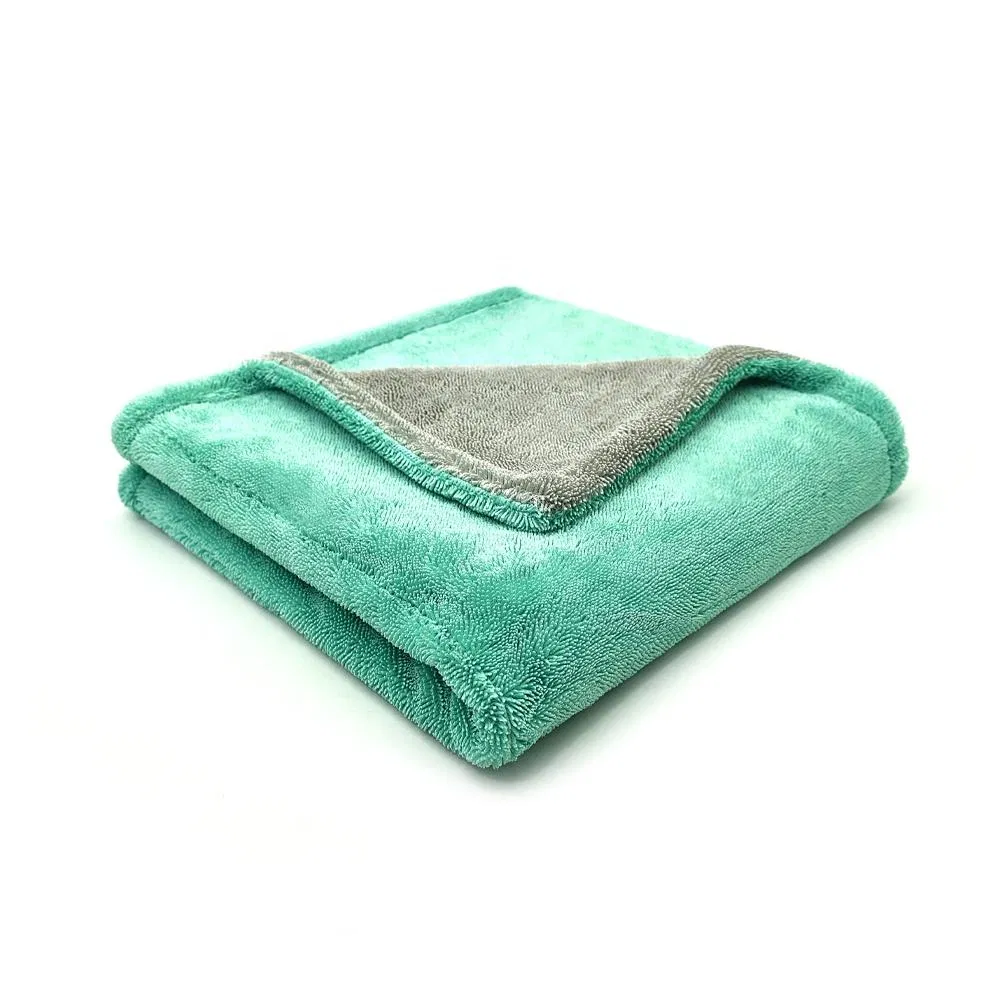 Shineopen Hot Selling Auto Detailing Car Wash Microfiber Twist Loop Quick Drying Towel 1200GSM