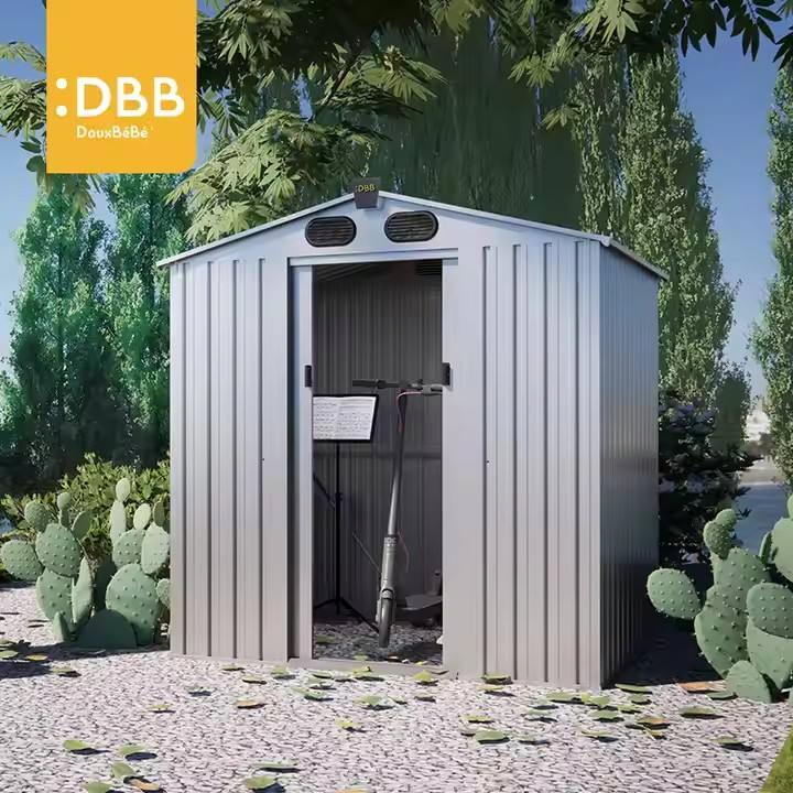 Best Price Easy Assemble Outdoor Metal Shed Steel Garden Storage Shed