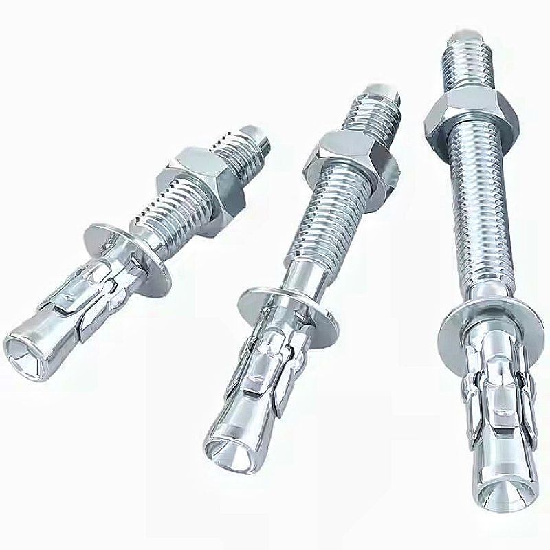 Анкерный болт клиновой стальной для бетона