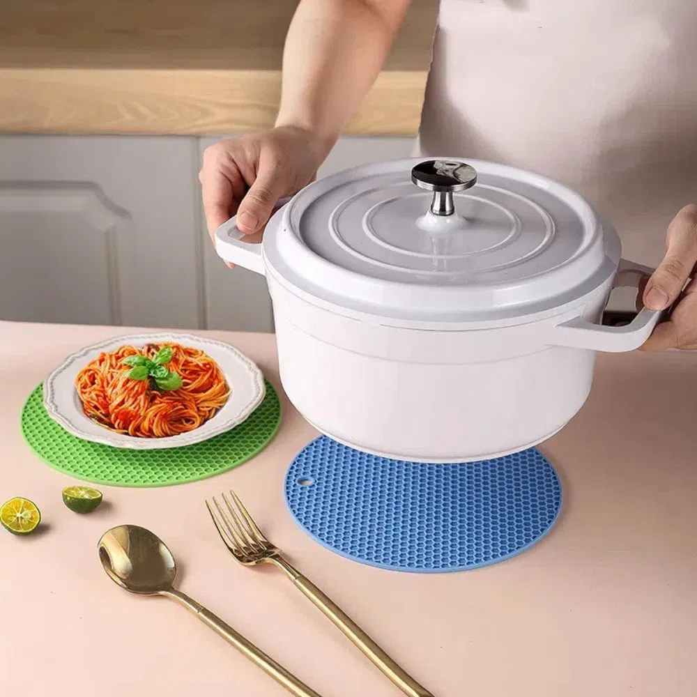 Кухонный силиконовый коврик для посуды