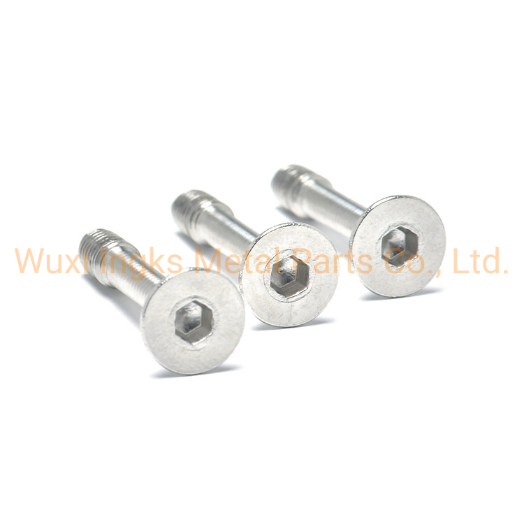 Stainless Steel 304 Hex Allen Key Flat Head Csk Captive Screw