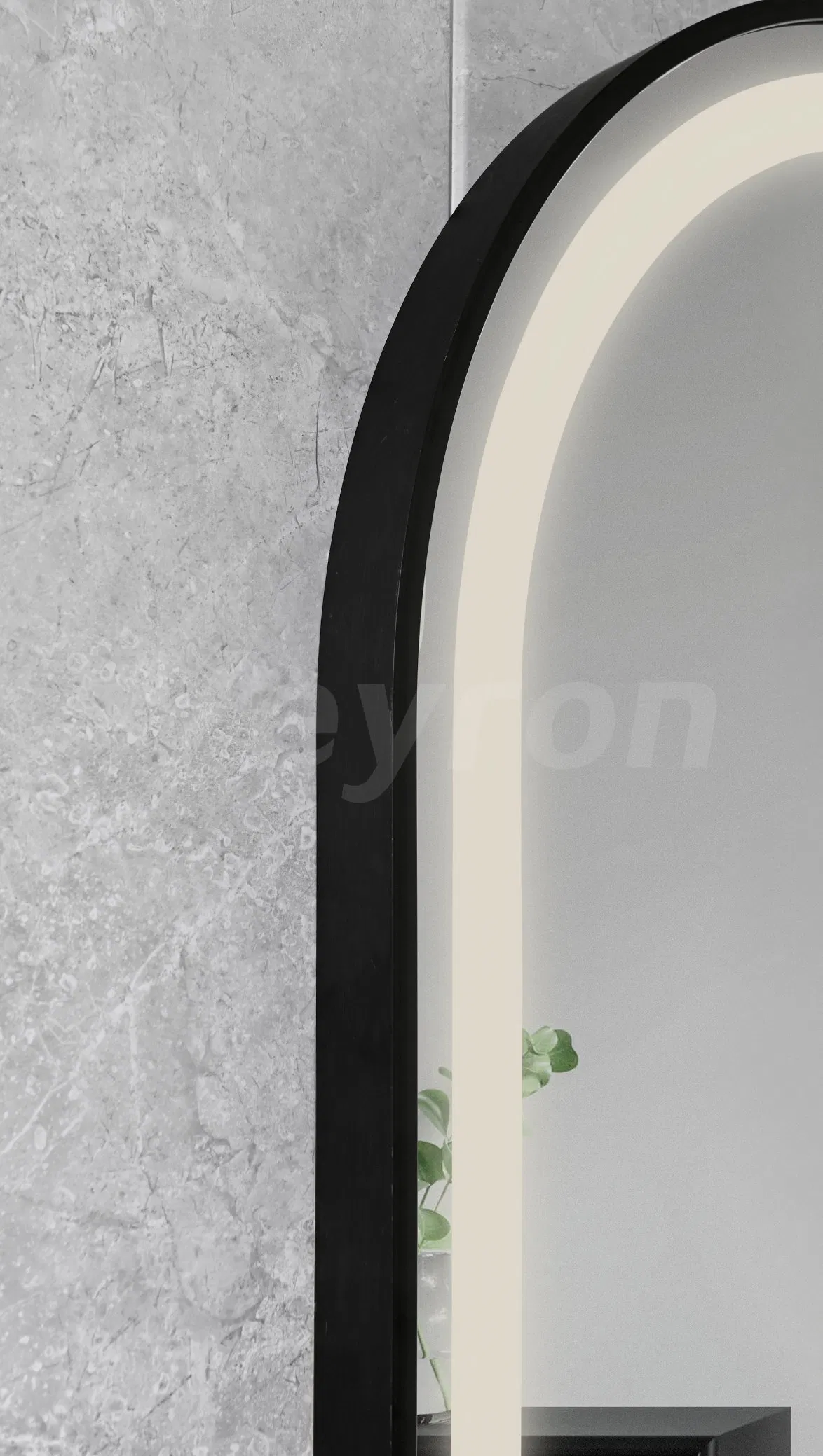 Floor Mirror Home Full-Length Height Adjustable Standing LED Mirror Lamp Net Celebrity Bedroom Bathroom Changing Wall Decor Dressing Furniture Framed Mirror