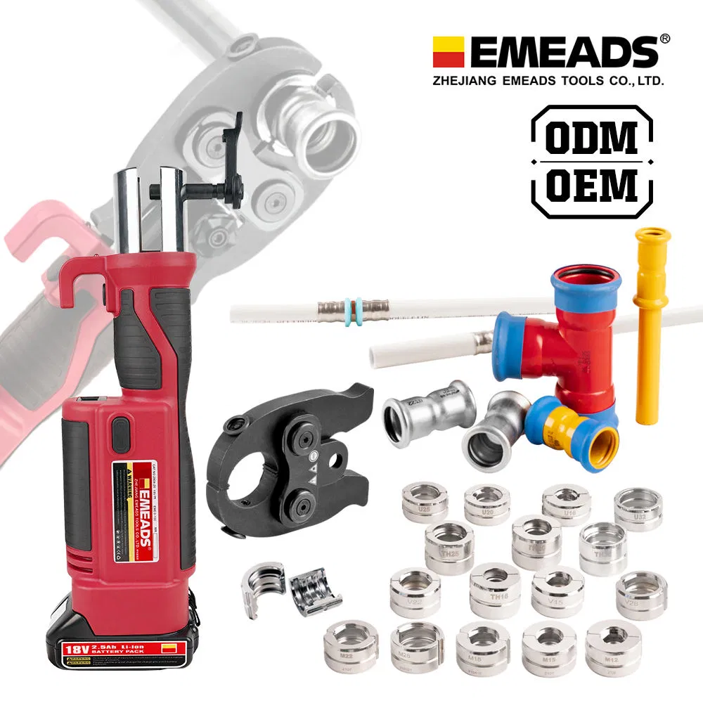 Portable V Type Crimping Tool for Hydraulic Plumbing Needs