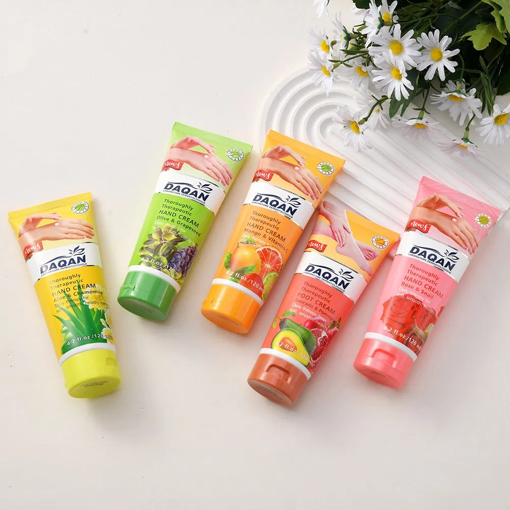 Private Brand Skin Professional Care Snail and Rose Moisturizing Anti-Drying Hand Cream