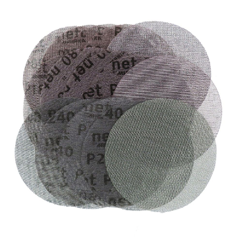 Шлифовальные диски 125 мм с липучкой для орбитальной шлифмашины