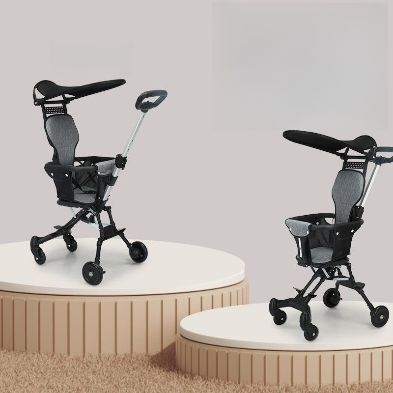 New Design Ultra Lightweight Foldable Bi-Directional Infant Pram Baby Stroller