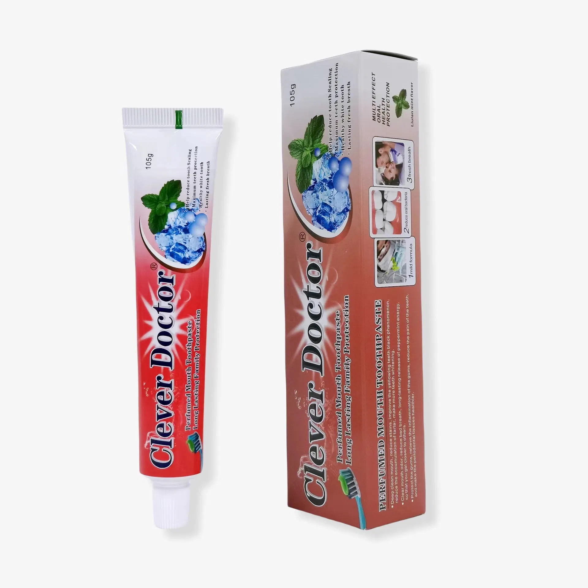 Customized Custom Logo Factory Selling Gum Bleeding Flavor Herbal Medical Toothpaste