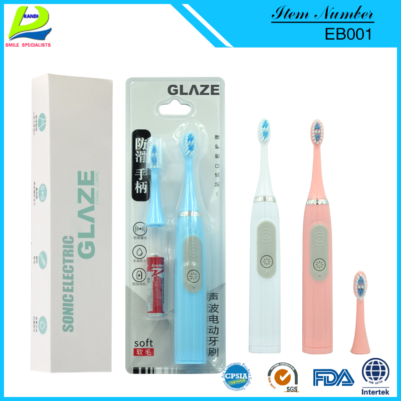 Waterproof for Daily Three-Colour Personal Care Sonic Electric Toothbrush