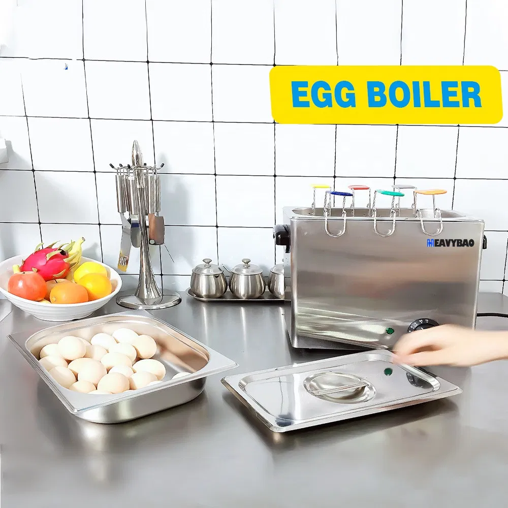 Heavybao Egg Cooker Egg Boiler Electric Egg Steamer Commercial Electric Egg Boiler for Restaurant
