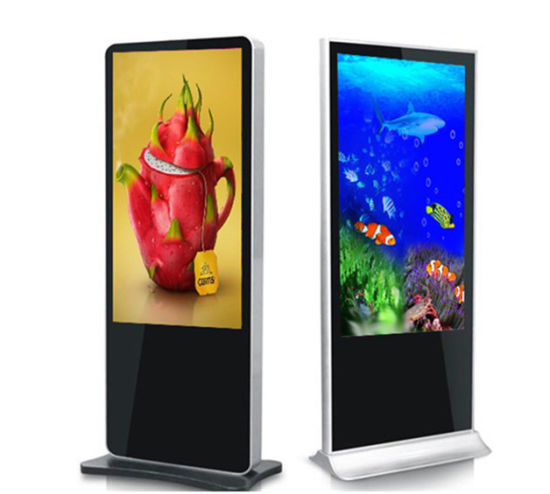 Floor Standing 43 Inch Android Video LCD Advertising Player Sinage Display Kiosk Totem Digital Touch Screen Signage Display