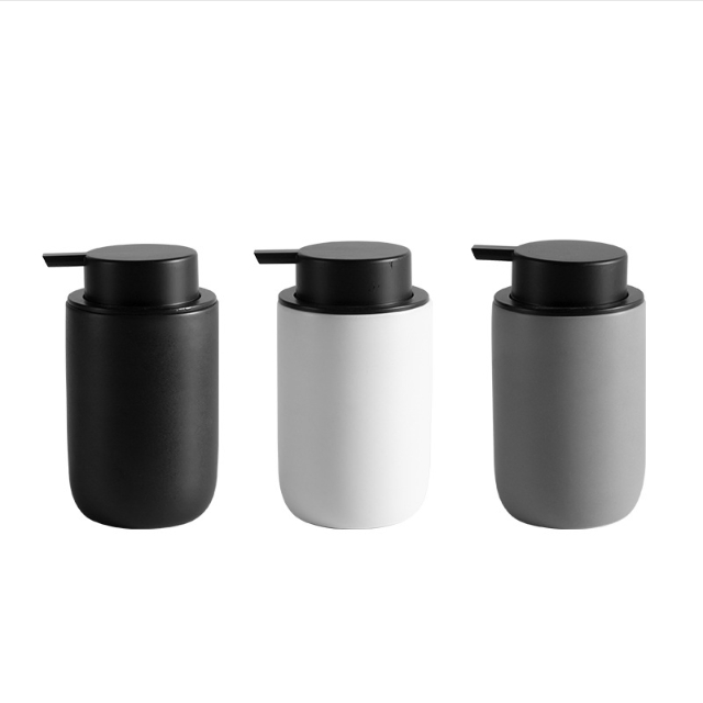 Compact Ceramic Cup Stackable Storage Bathroom Accessories 4PCS