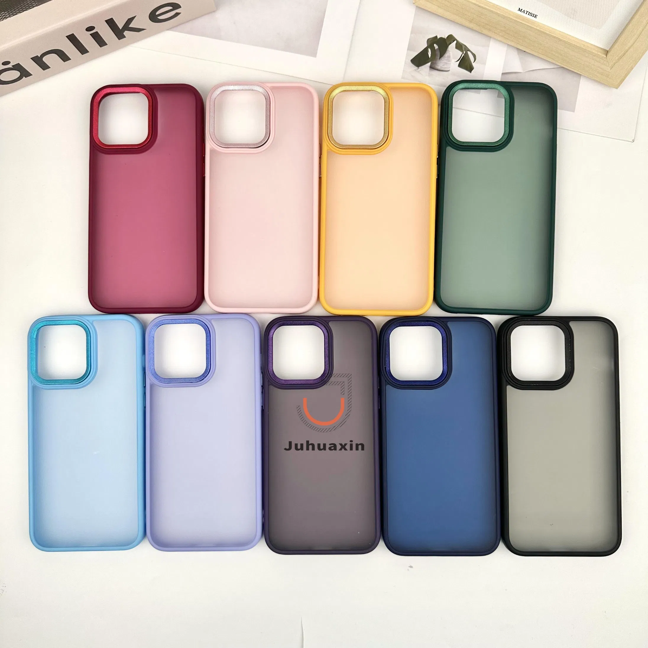 Чехол Meidian прозрачный матовый для iPhone, Samsung
