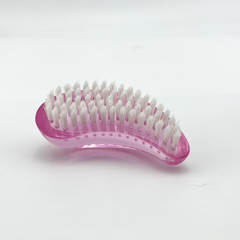 Multi-Functional Pink Cleaning Brush Plastic Nylon Bath Shower Brush