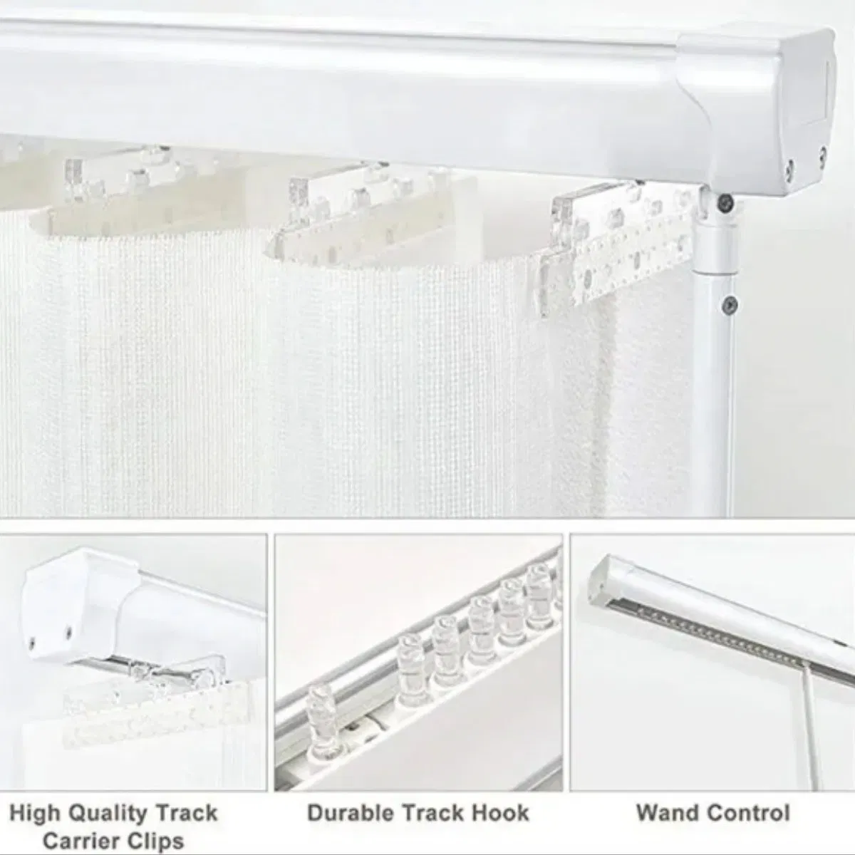 Vertical Blind Fabric Window Bedroom Living Room Use Cordless Vertical Blind for Home