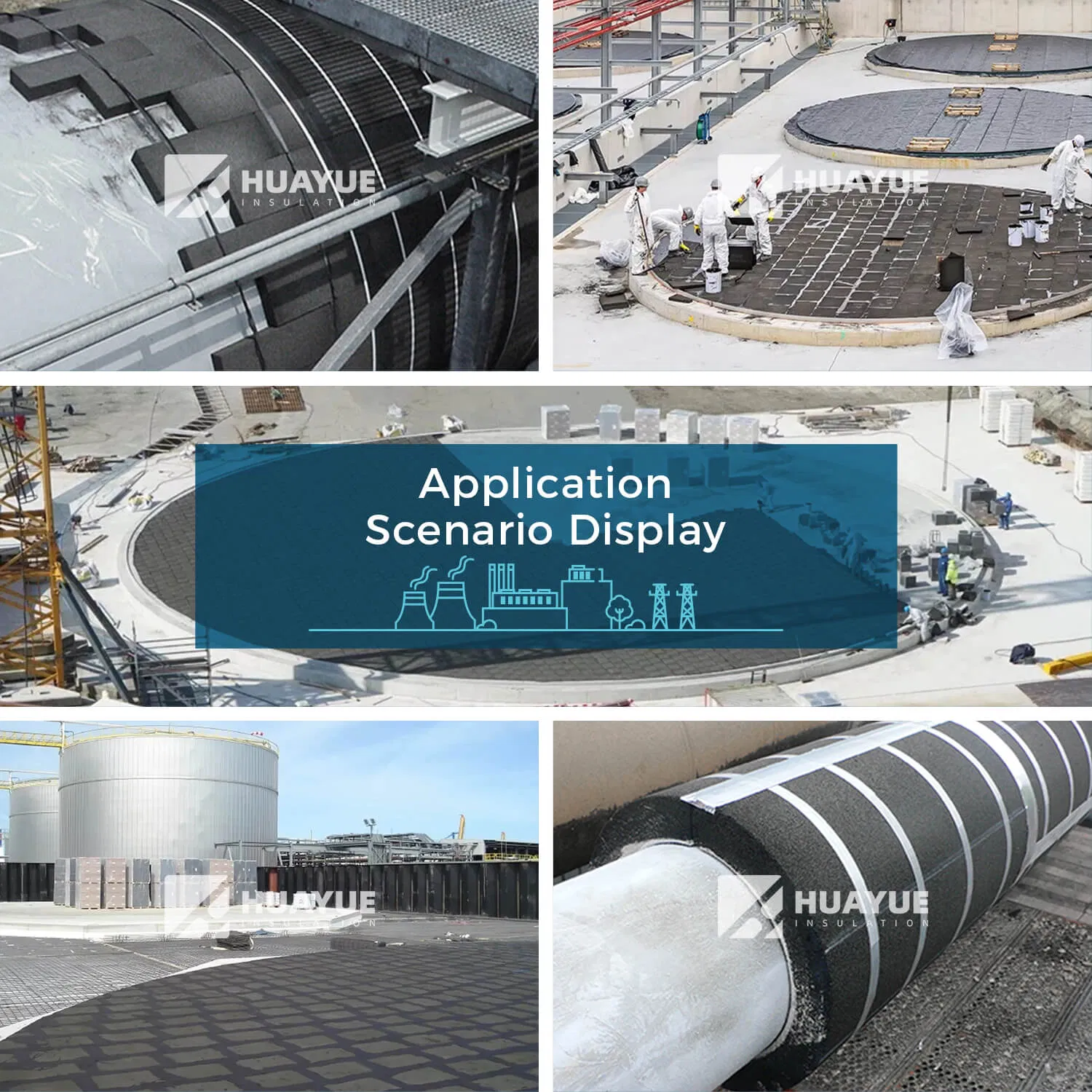 Low Density Foam Glass Panels for Energy Saving Industrial and Commercial Insulation