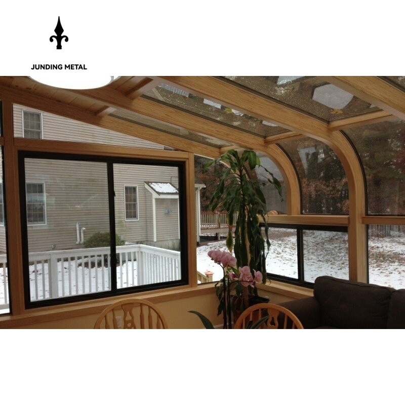 High-End New Design Lightweight Modular Steel Sunroom for Family Gathering Space