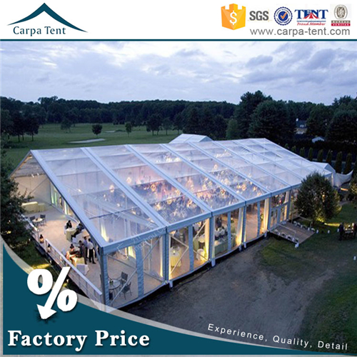 Custom Size Economical Transparent Garden Tent for 300 People Banquet