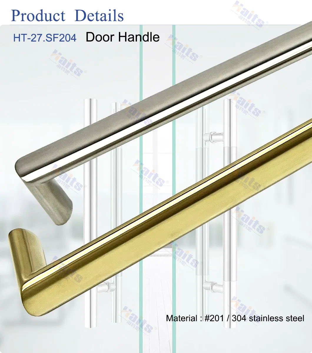 Furniture Fittings Stainless Steel Pull Glass Door Handle OEM Manufacturer