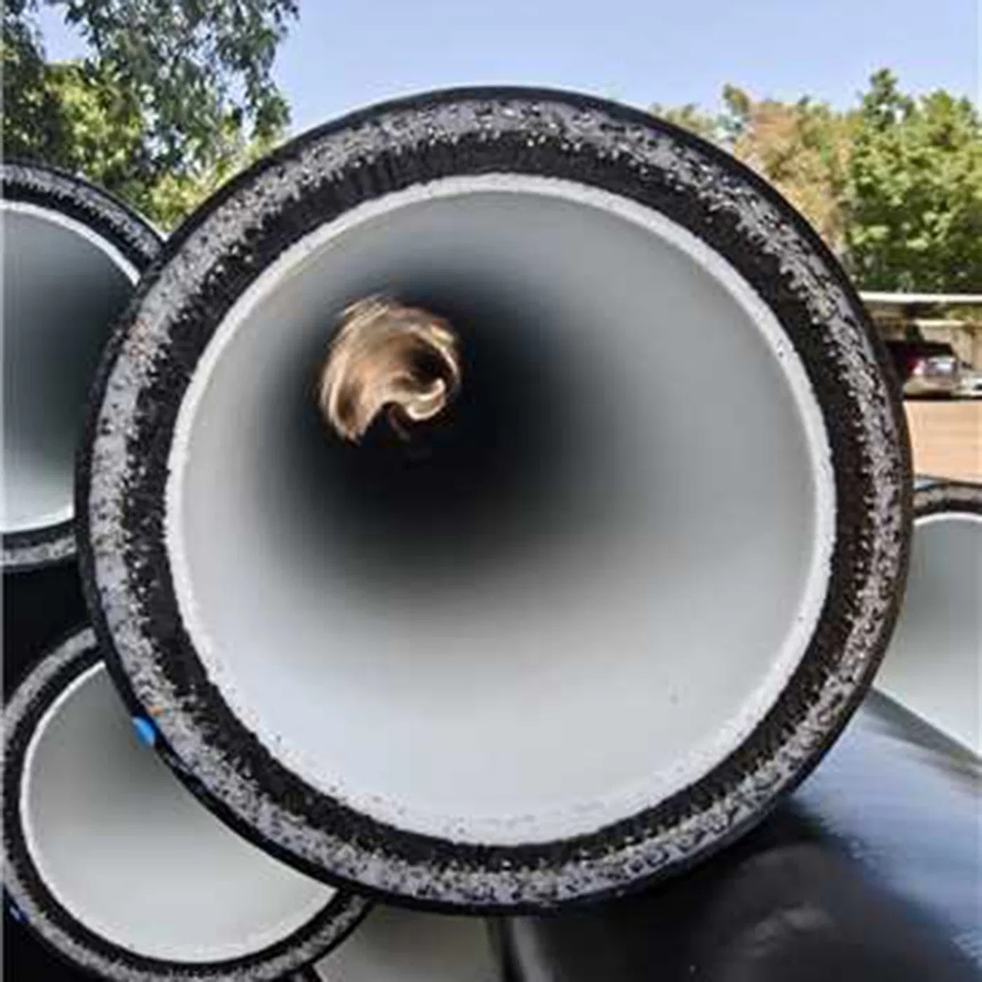 Energy Saving and Environmental Protection Dfps Good Tensile Properties PE HDPE Composite Mining Pipe
