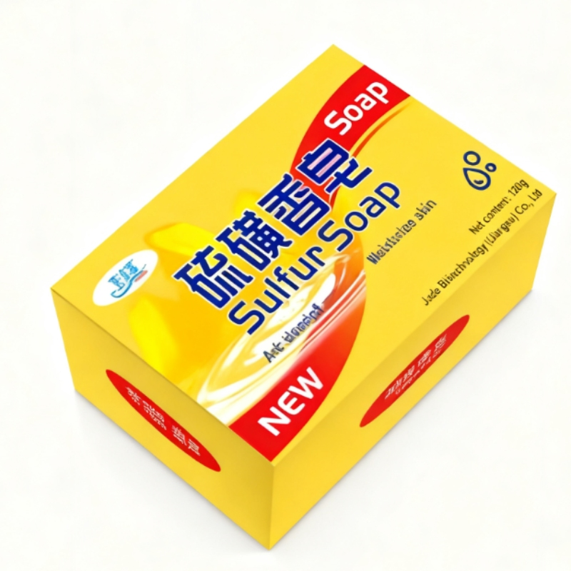 Skin-Nourishing Sulfur Chinese Bath Soap for Daily Use Cleansing