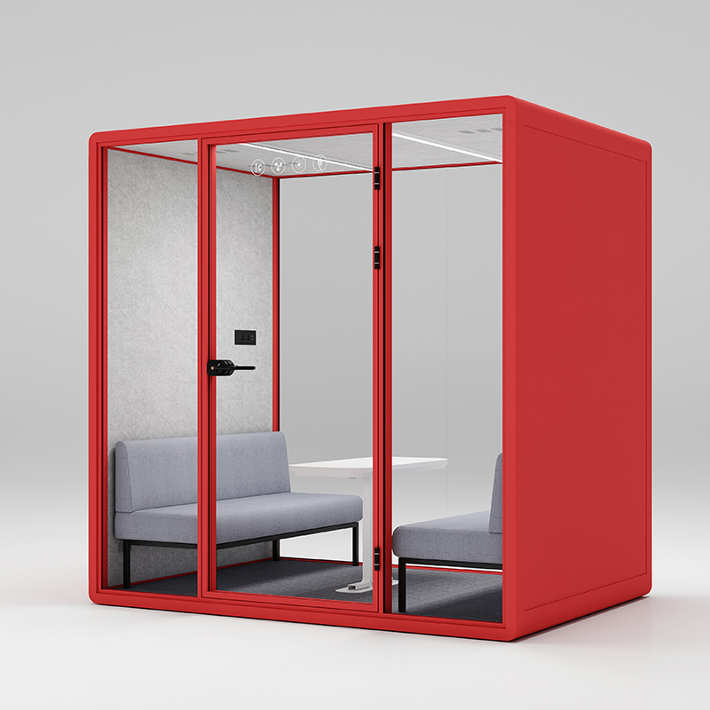 Movable Privacy Meeting Pod Silence Booth Integrated House Office Container