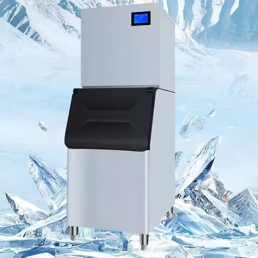 250kg/300kg 24h Commercial Big Capacity Dry Cube Ice Making Machine Small Block Ice Machine Ice Cube Maker Machine for Business