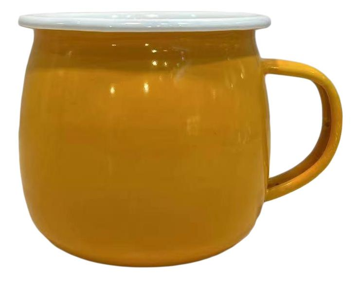 Enamel Big Belly Cup with Imprinting