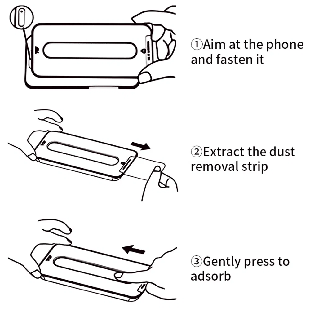 Rurihai 2in1 Clear TPU Phone Cover Easy Installation High Aluminium-Silicon Screen Protector Glass Film for iPhone 12/13/14/15/16/17