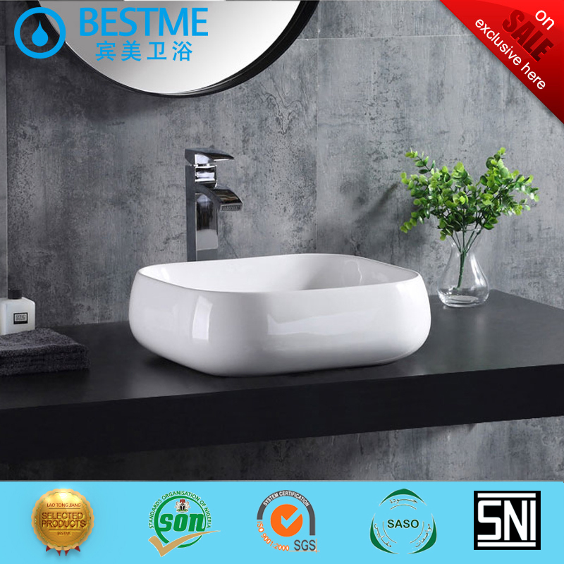 Manufacture Ceramic Basins on Promotion Sale Wash Basin for Bathroom Bc-7064