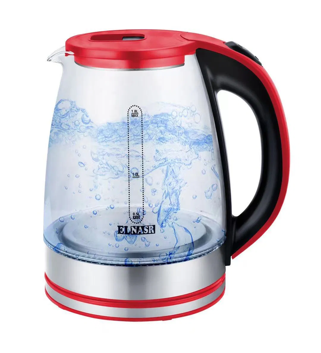 Wholesale Price 1.8L Electric Glass Cordless Kettle